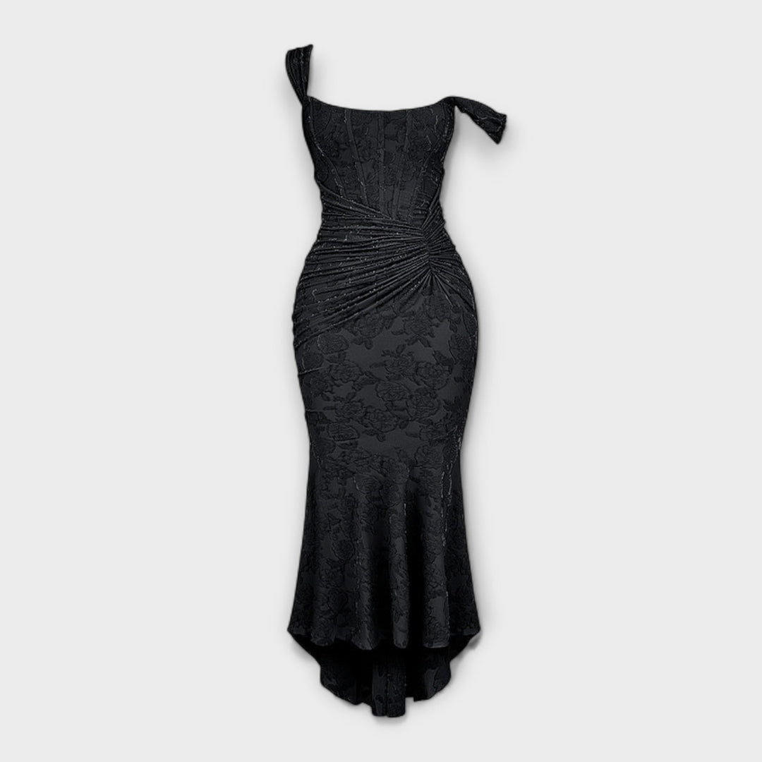 Renske - Vestido Largo con Corsé Elegante y Refinado