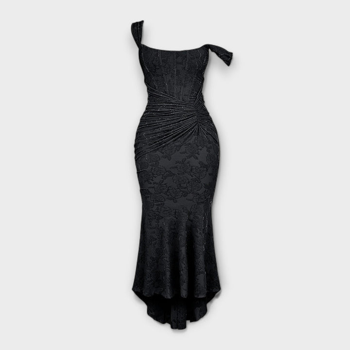 Renske - Vestido Largo con Corsé Elegante y Refinado
