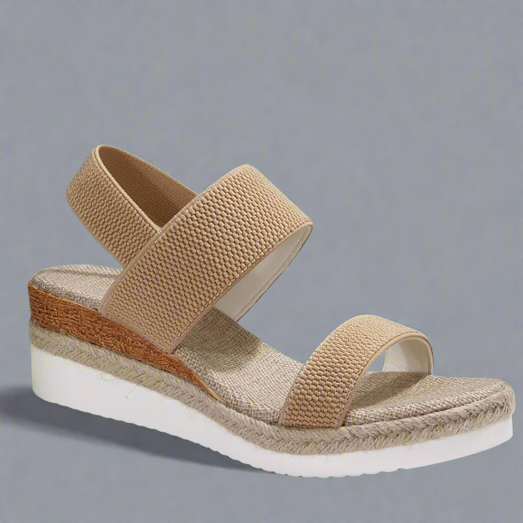 Alessia | Sandalias de Plataforma Negras