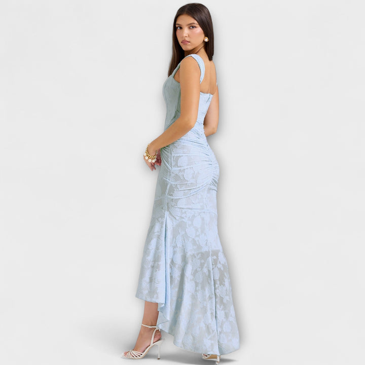 Renske - Vestido Largo con Corsé Elegante y Refinado