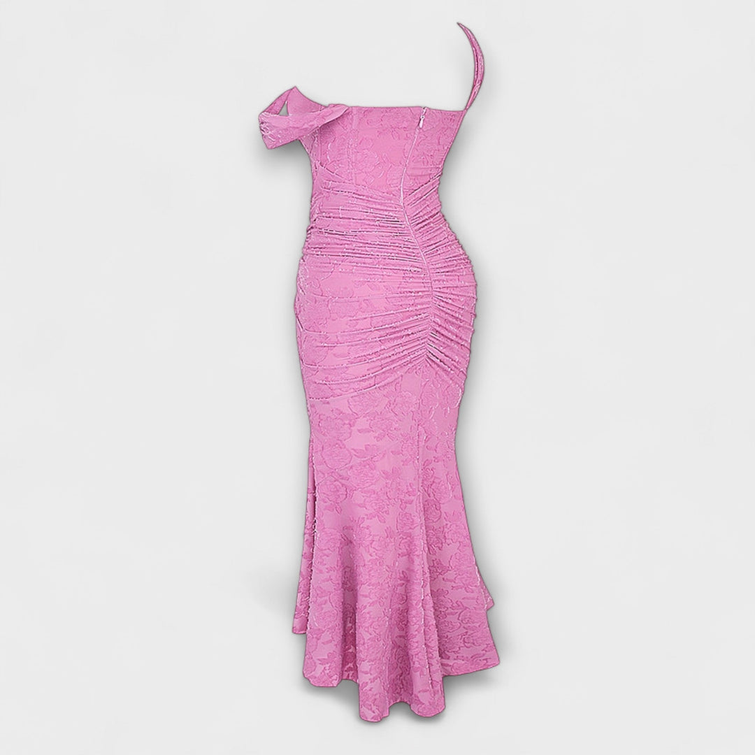 Renske - Vestido Largo con Corsé Elegante y Refinado