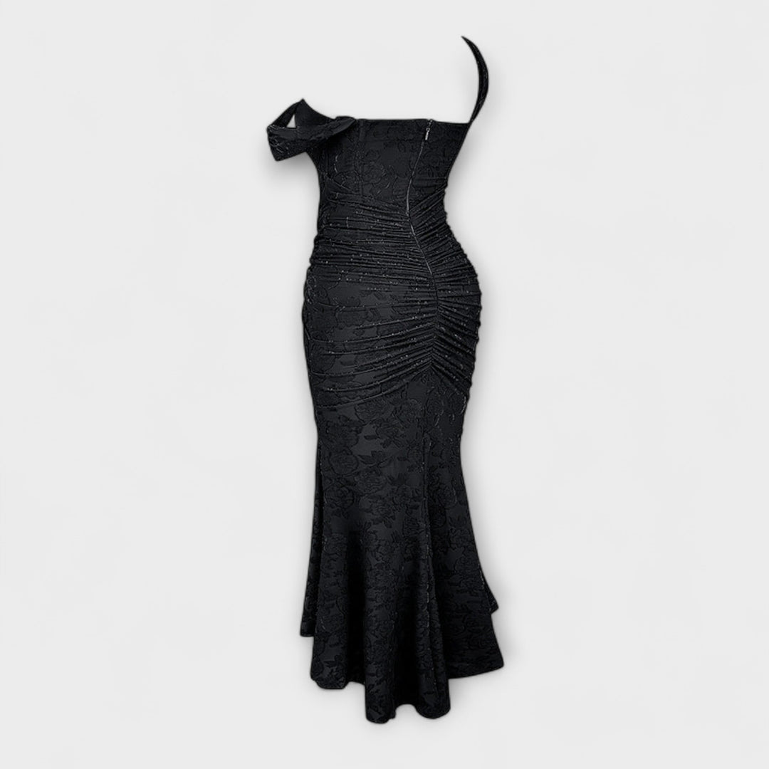 Renske - Vestido Largo con Corsé Elegante y Refinado