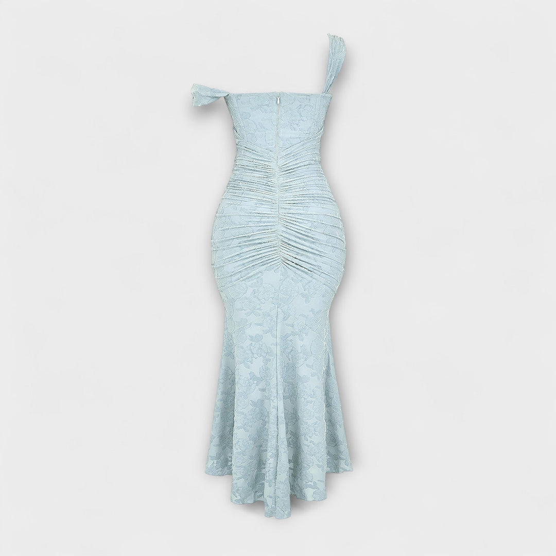 Renske - Vestido Largo con Corsé Elegante y Refinado