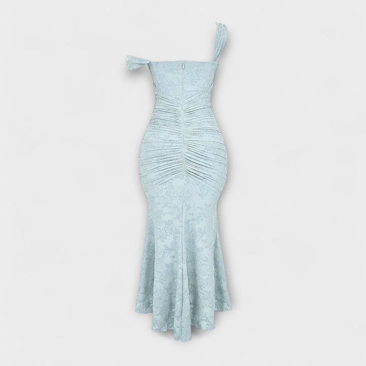 Renske - Vestido Largo con Corsé Elegante y Refinado