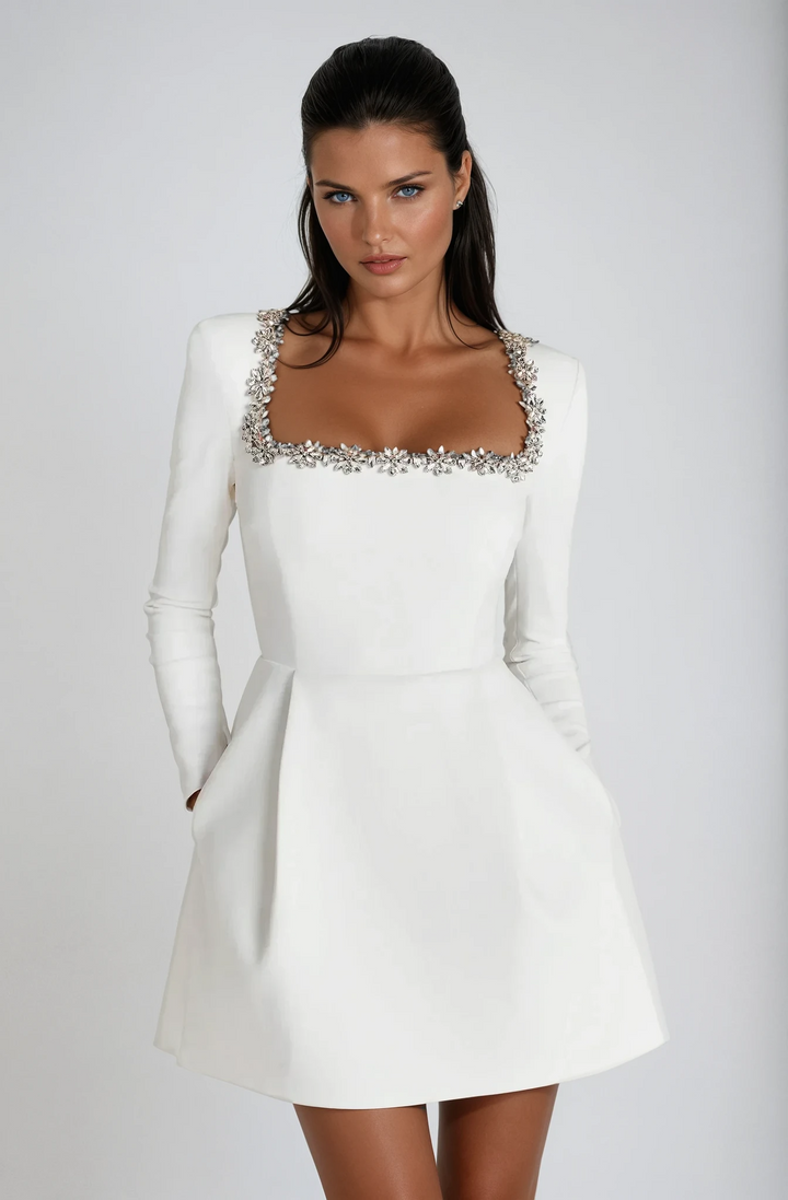 Claire – Vestido Romántico con Volantes