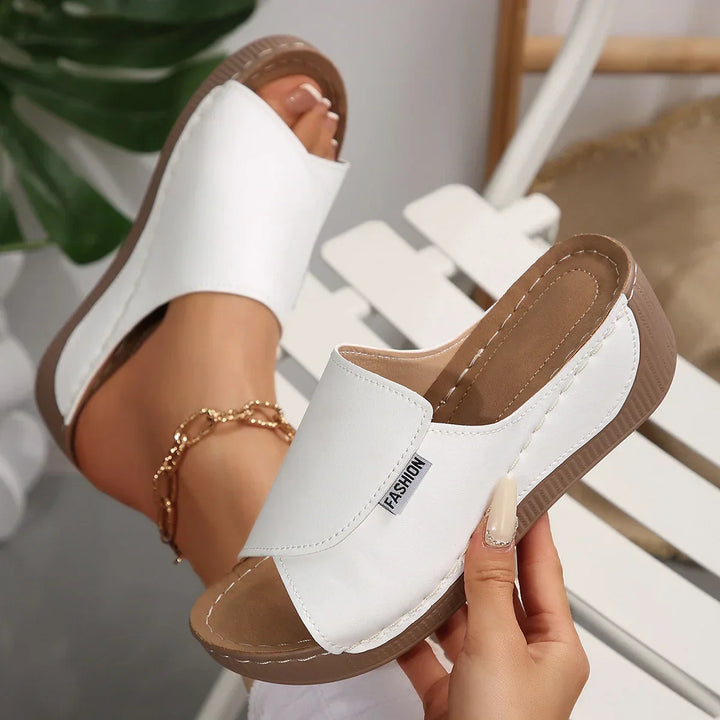Selene | Sandalias de Tacón Wedge Ortopédicas™