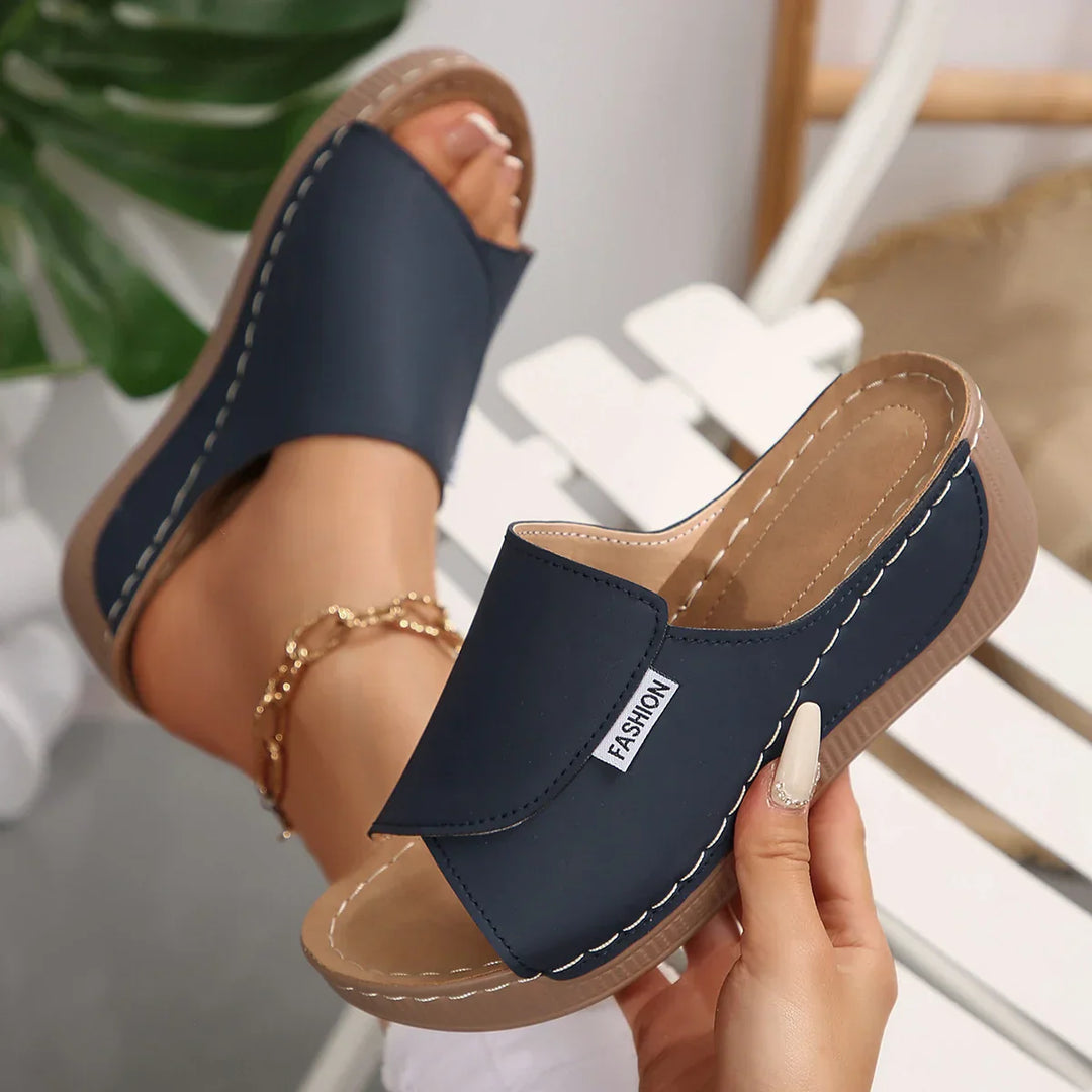 Selene | Sandalias de Tacón Wedge Ortopédicas™