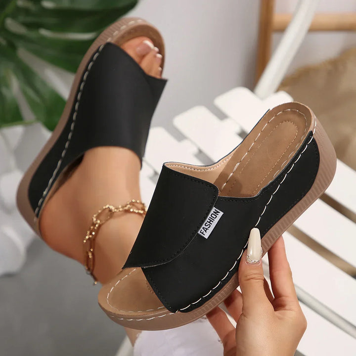 Selene | Sandalias de Tacón Wedge Ortopédicas™