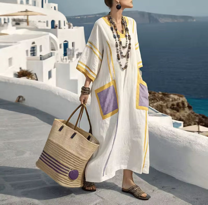 Elegante Mary - Vestido Largo de Strand para un Look Veraniego con Estilo